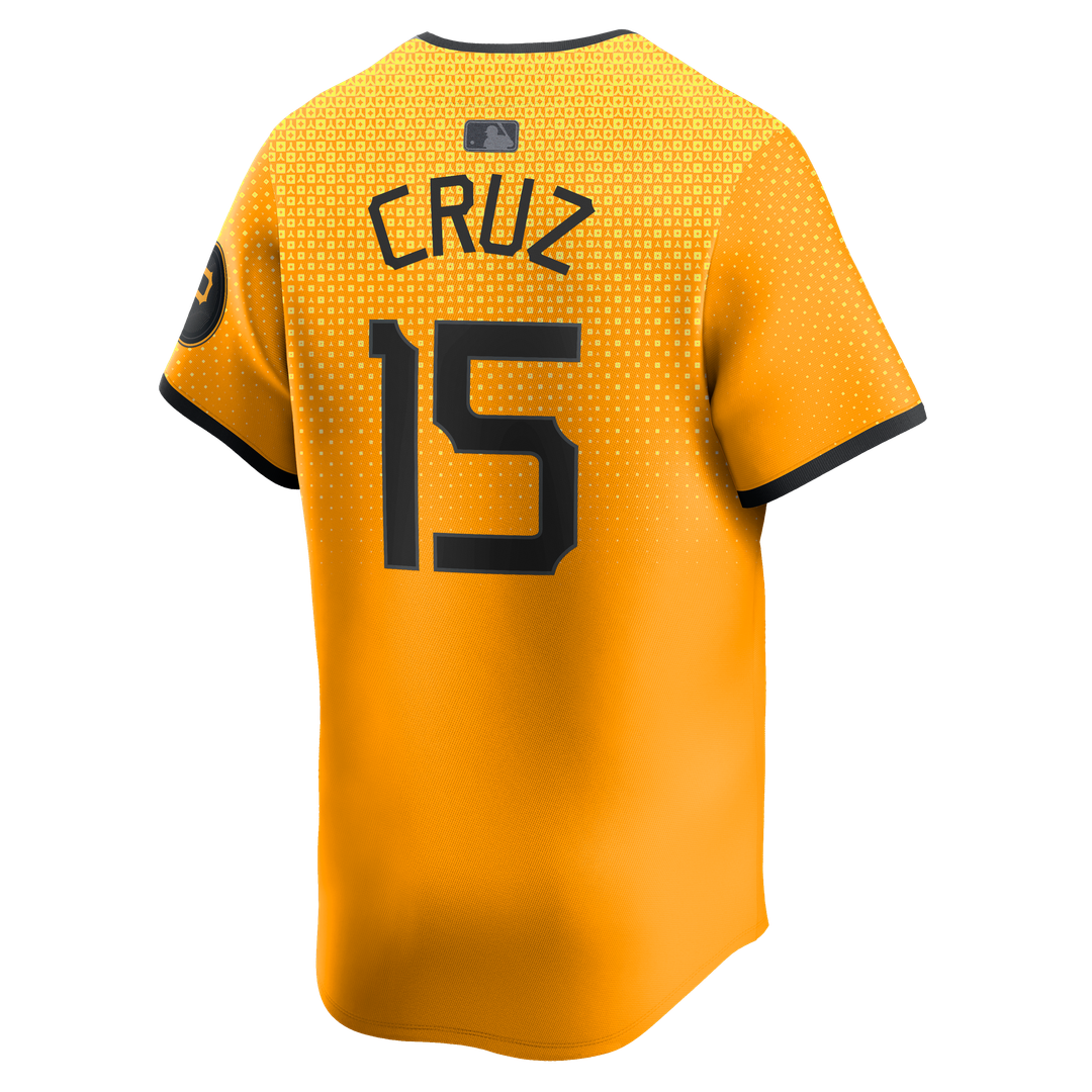 Oneil Cruz Pittsburgh Pirates City Connect Limited Jersey - Gold