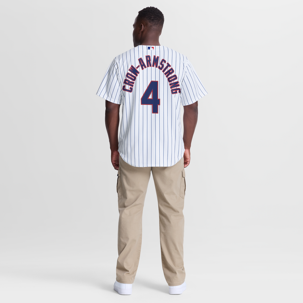 Pete Crow - Armstrong Chicago Cubs Home Replica Jersey - White