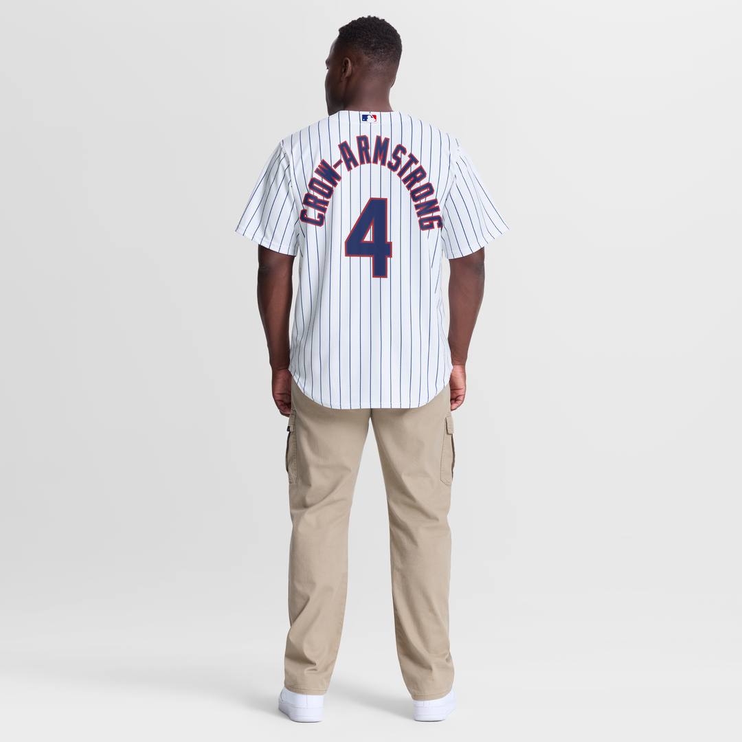 Pete Crow - Armstrong Chicago Cubs Home Replica Jersey - White