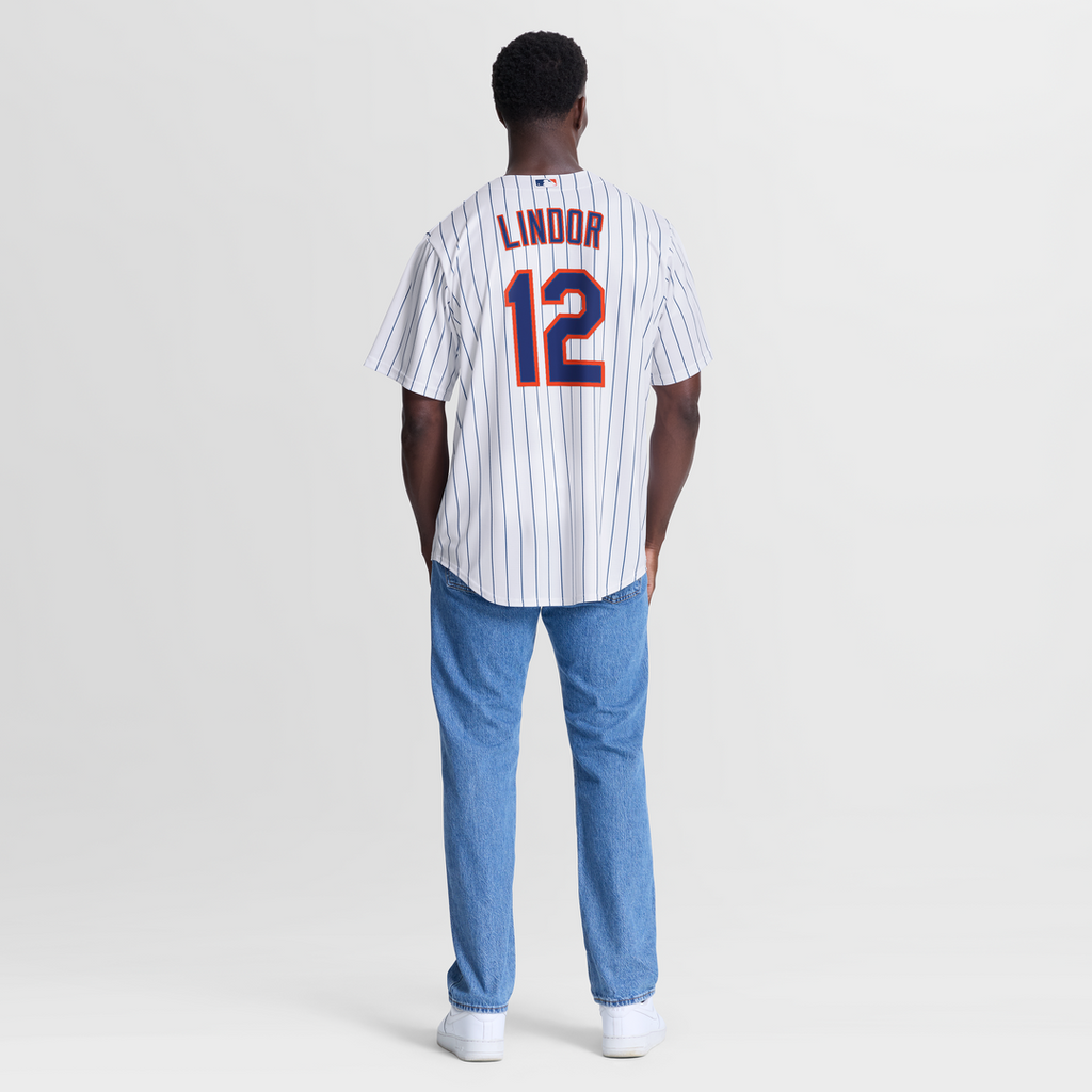 Francisco Lindor New York Mets Alternate Replica Jersey - Black