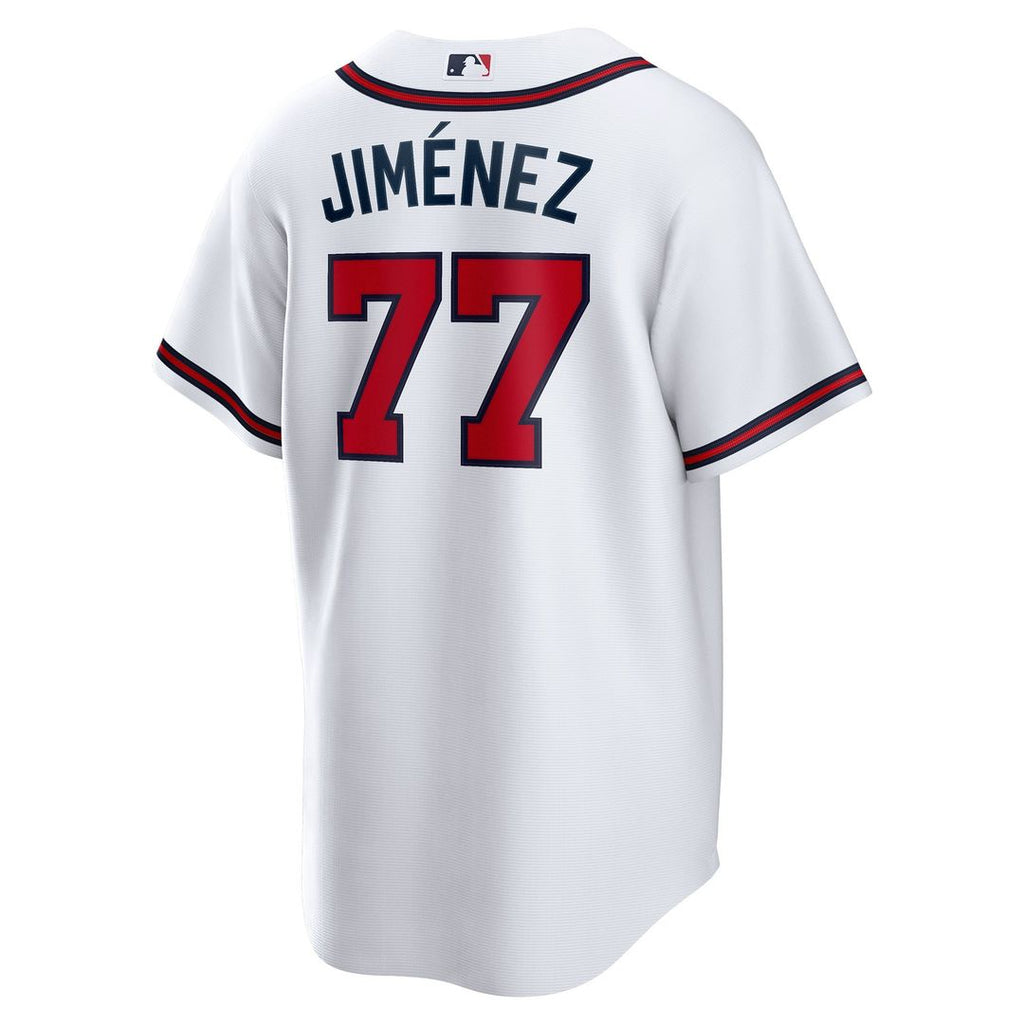 Joe Jiménez Atlanta Braves Home Replica Player Jersey - White
