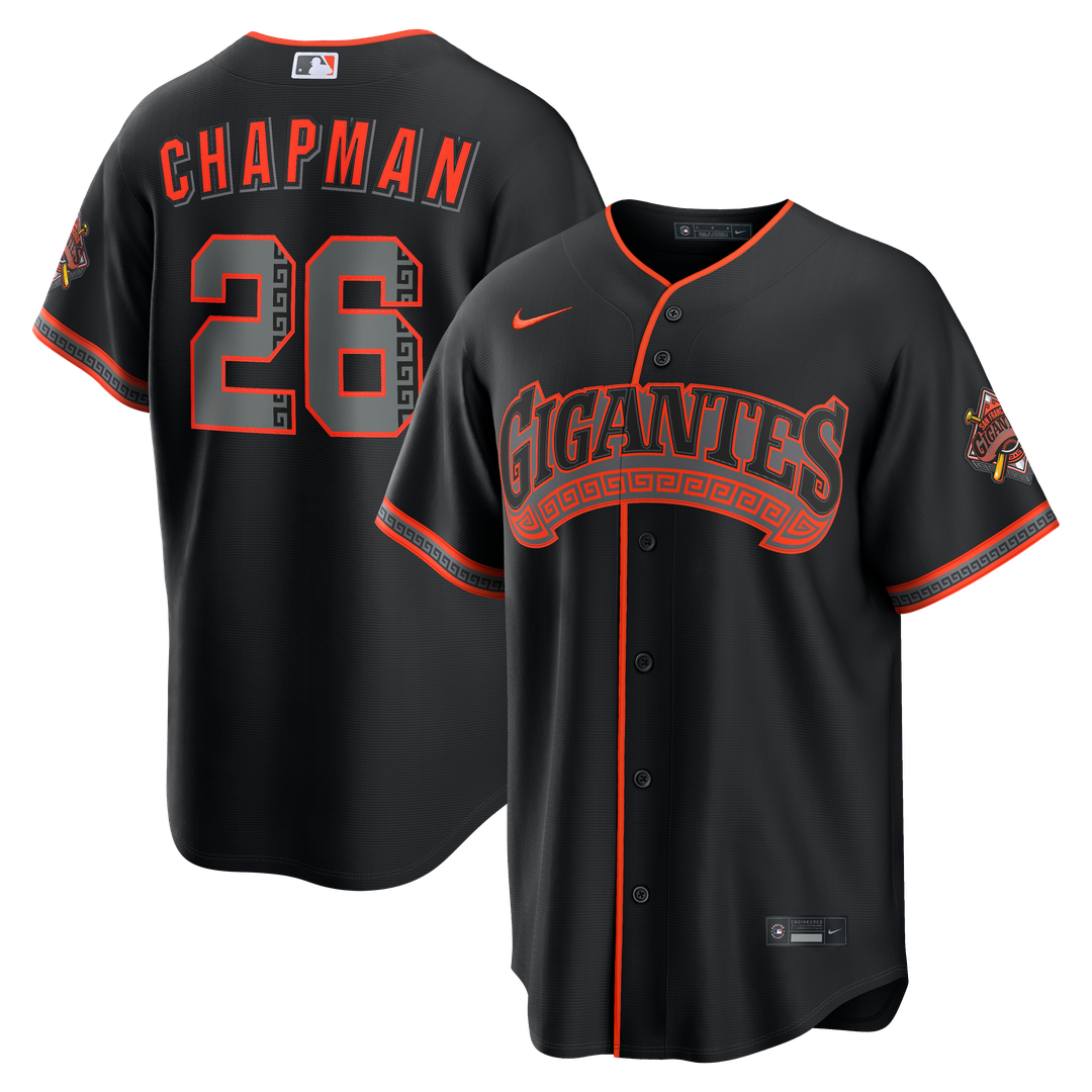 Matt Chapman San Francisco Giants Alternate Stadium Jersey - Black