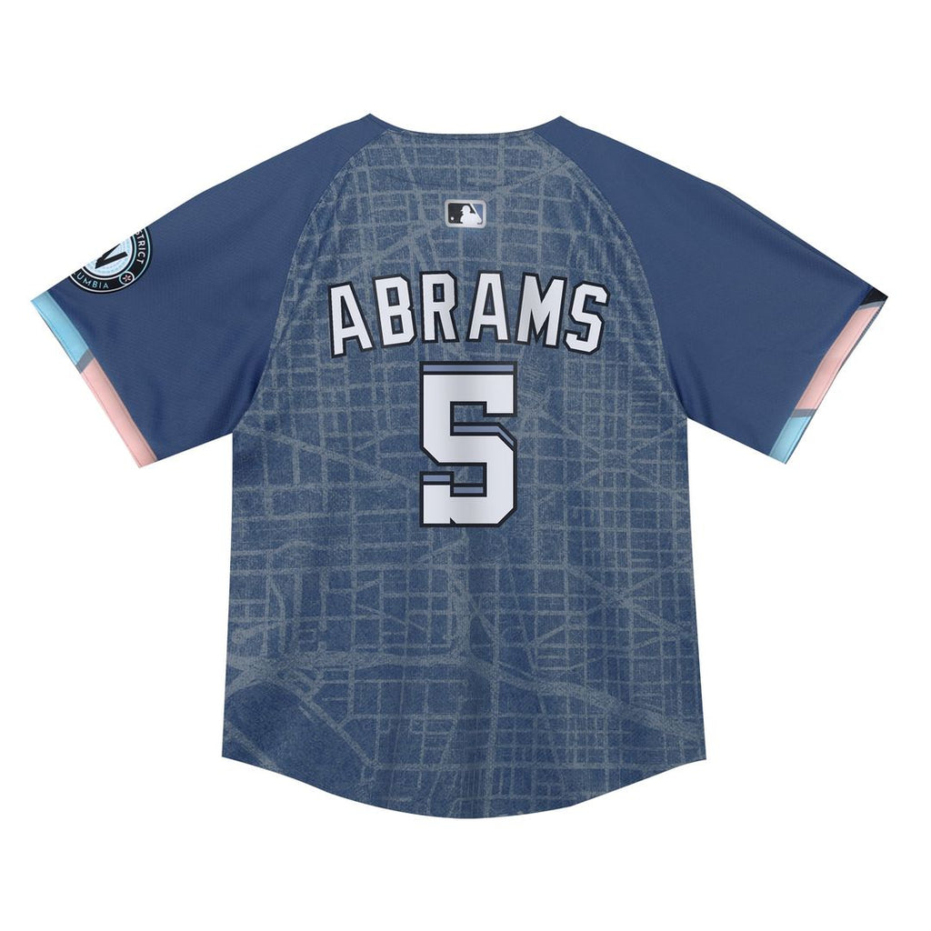 CJ Abrams Washington Nationals Toddler City Connect 2025 Limited Jersey - Blue