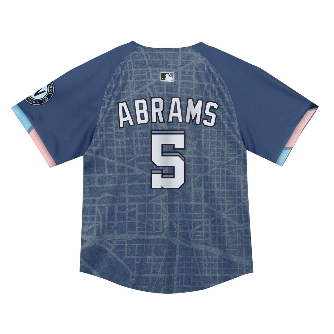 CJ Abrams Washington Nationals Toddler City Connect 2025 Limited Jersey - Blue