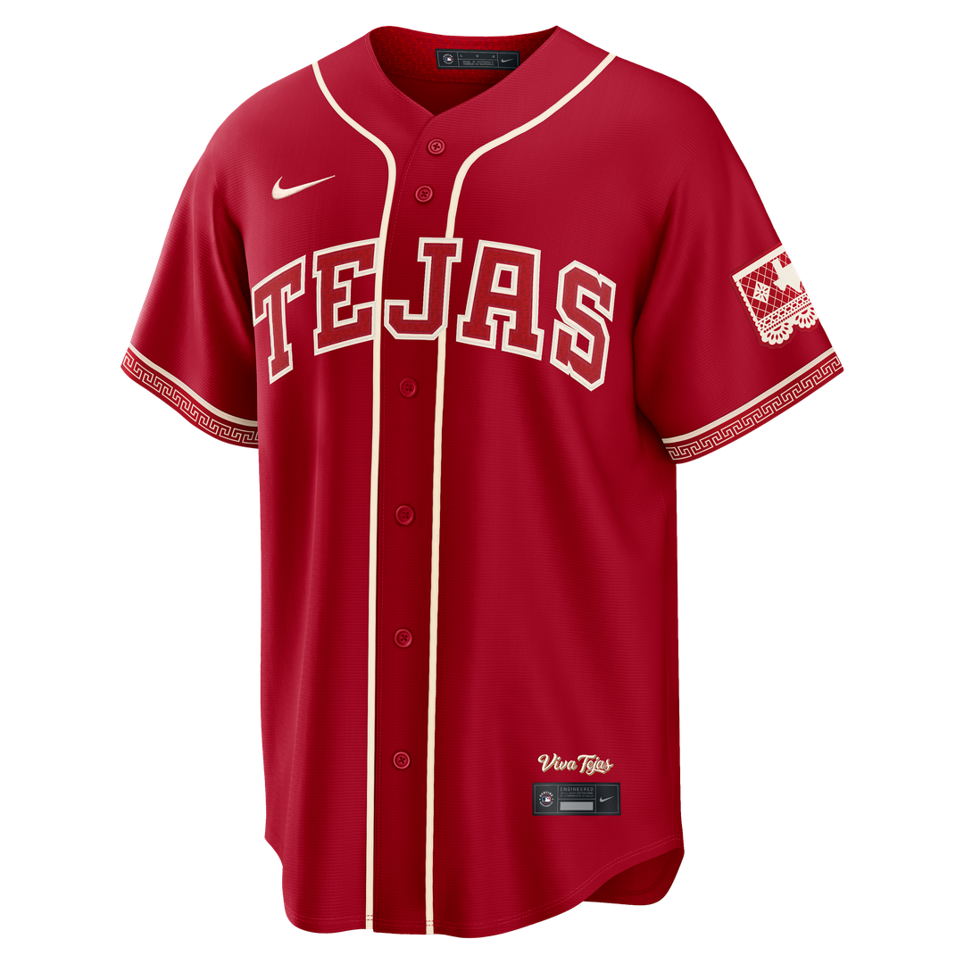Joc Pederson Texas Rangers 2026 City Connect Stadium Jersey - Red