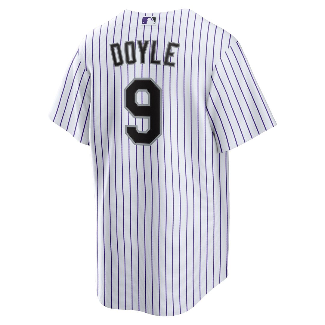 Brenton Doyle Colorado Rockies Home Replica Jersey - White