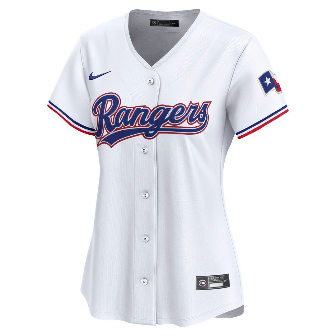 Jacob deGrom Texas Rangers Women's Home Limited Player Jersey - White