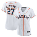 Jose Altuve Houston Astros Women's Home Replica Player Jersey - White