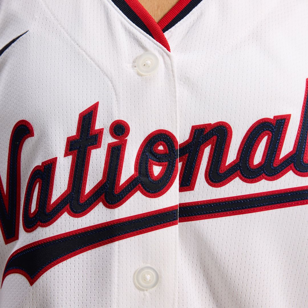 CJ Abrams Washington Nationals Women's Home Limited Player Jersey - White