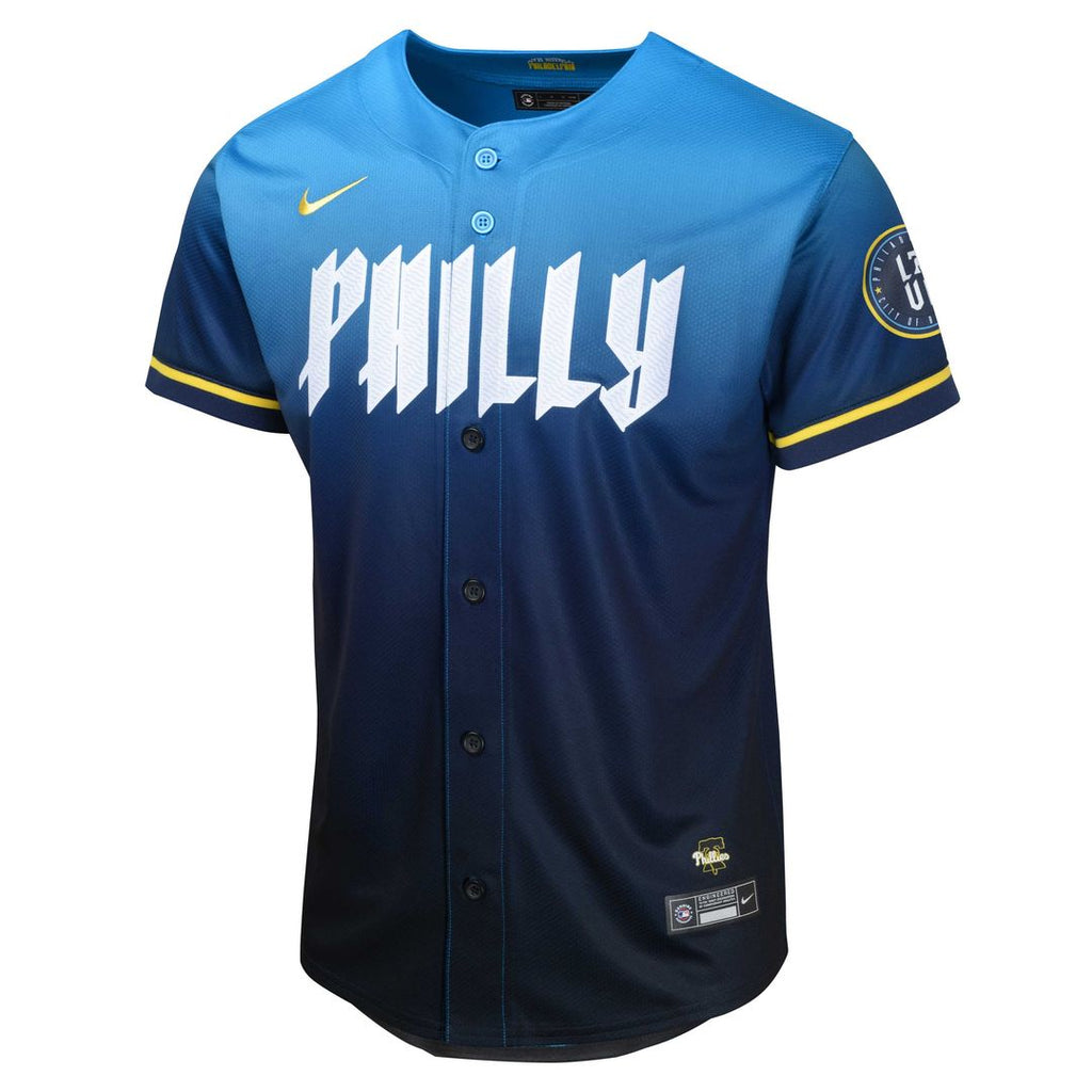 Philadelphia Phillies Youth 2024 City Connect Limited Jersey - Blue