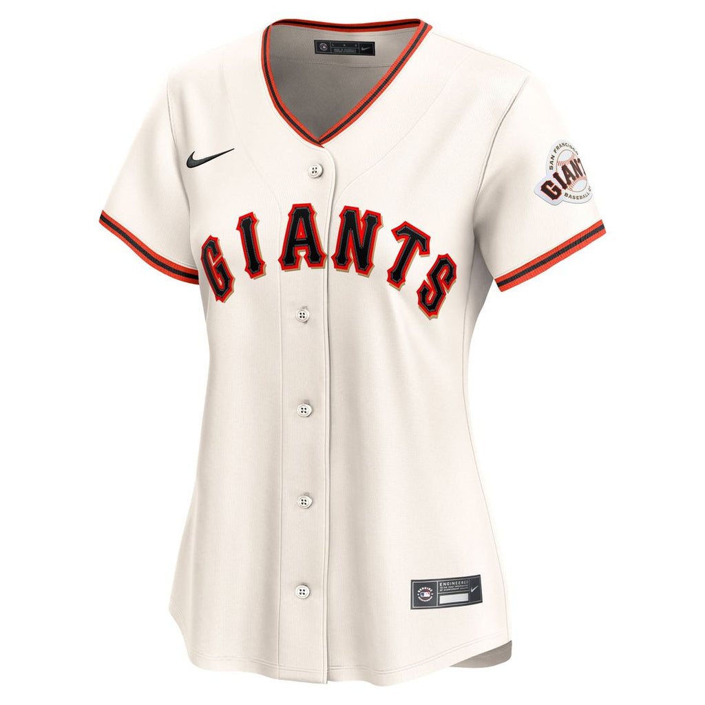 Rafael Devers San Francisco Giants Women's Home Limited Player Jersey - Cream