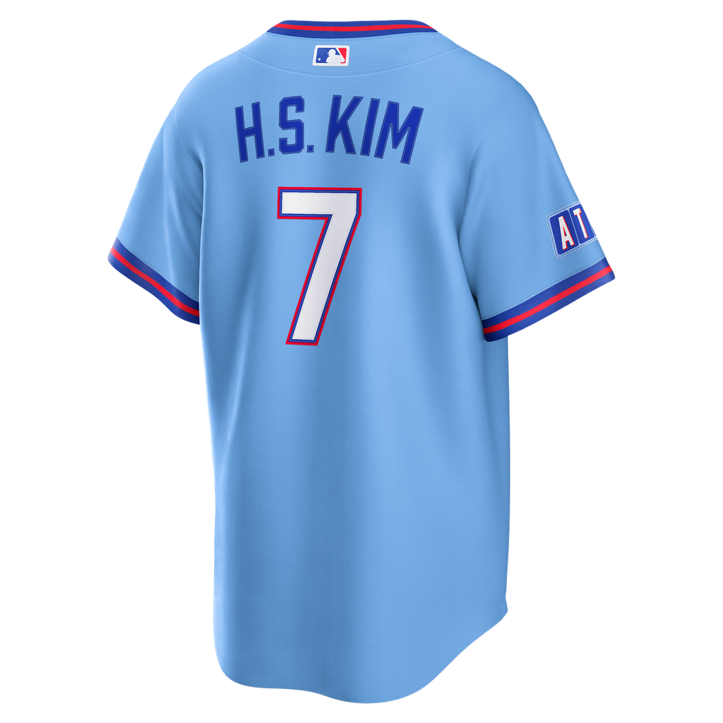 Ha - Seong Kim Atlanta Braves 2026 City Connect Stadium Jersey - Powder Blue