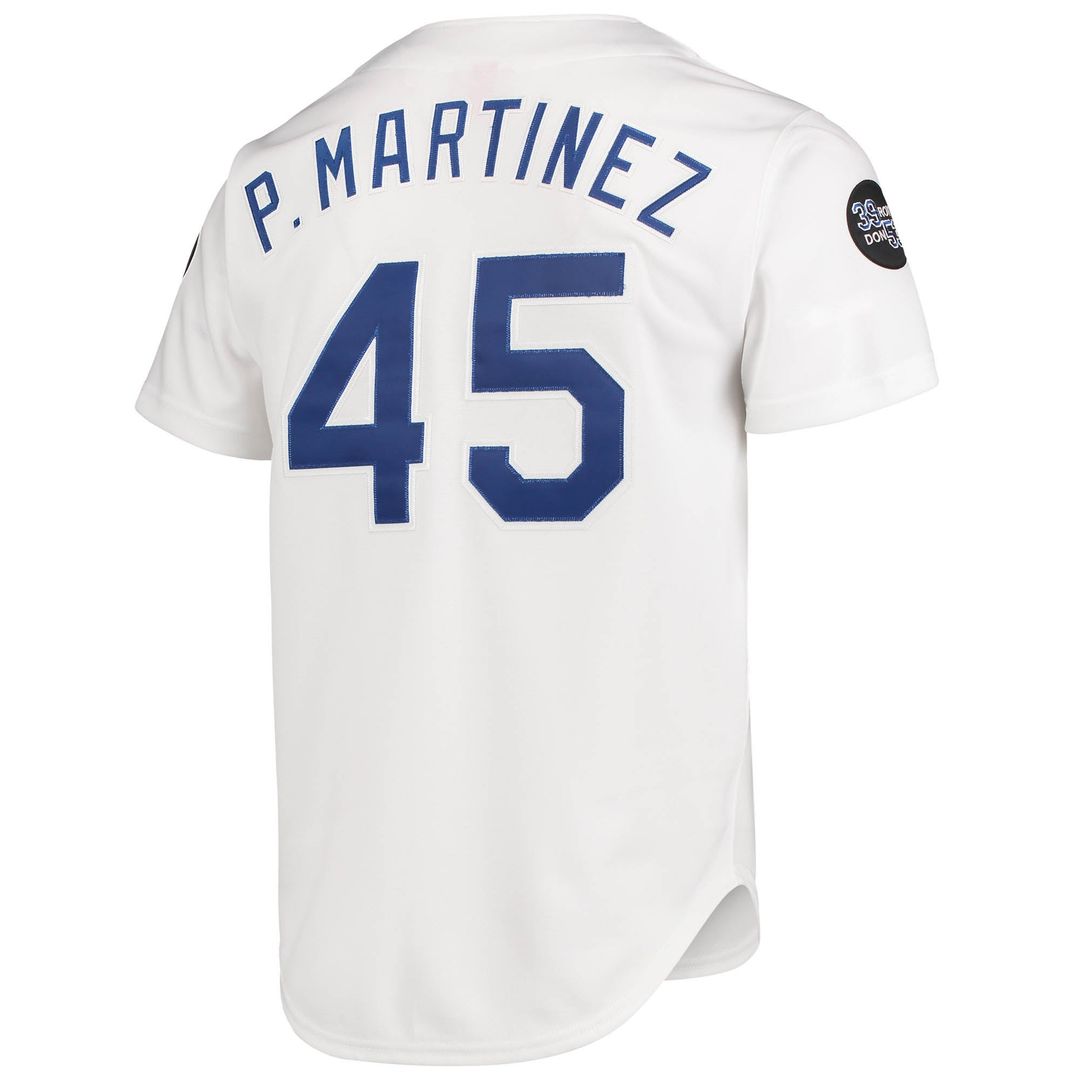 Pedro Martinez Los Angeles Dodgers 1993 Cooperstown Collection Home Authentic Jersey - White