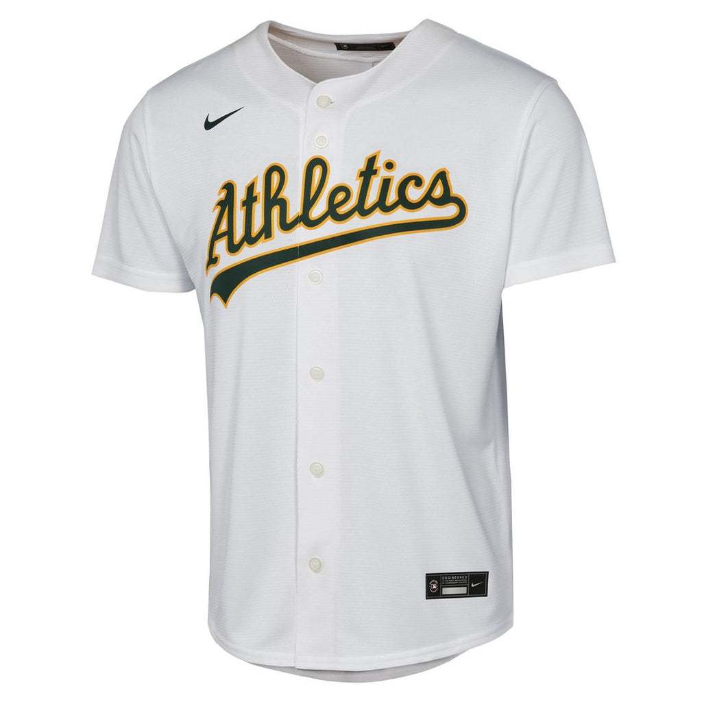 Zack Gelof Athletics Youth Home Replica Player Jersey - White
