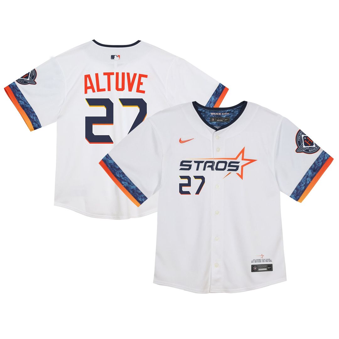 Jose Altuve Houston Astros Infant 2025 City Connect Limited Player Jersey - White