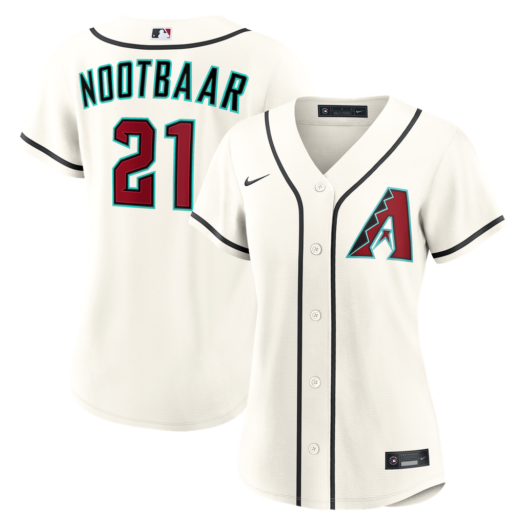Lars Nootbaar Arizona Diamondbacks Women's Home Replica Jersey - Cream