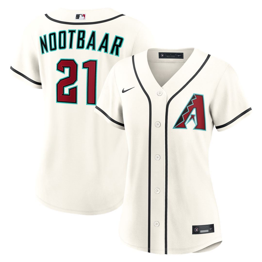 Lars Nootbaar Arizona Diamondbacks Women's Home Replica Jersey - Cream