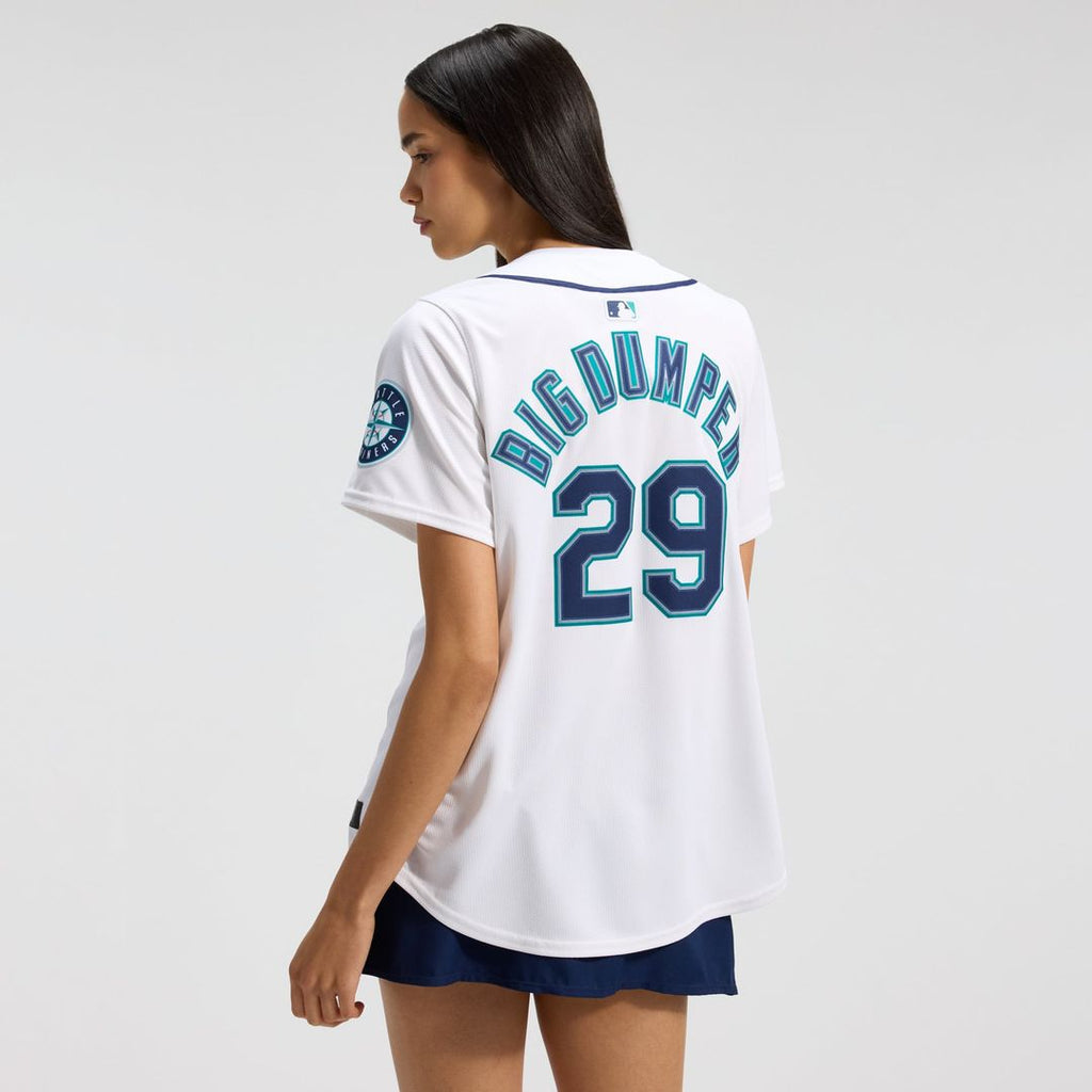 Cal Raleigh Seattle Mariners Women's Home Limited Player Jersey - White