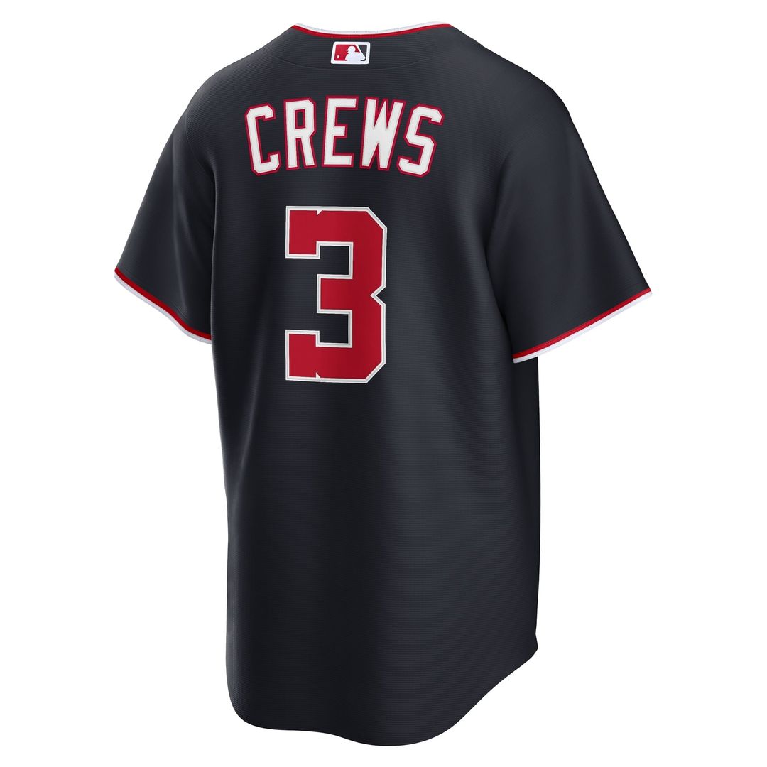 Dylan Crews Washington Nationals Alternate Replica Jersey - Navy