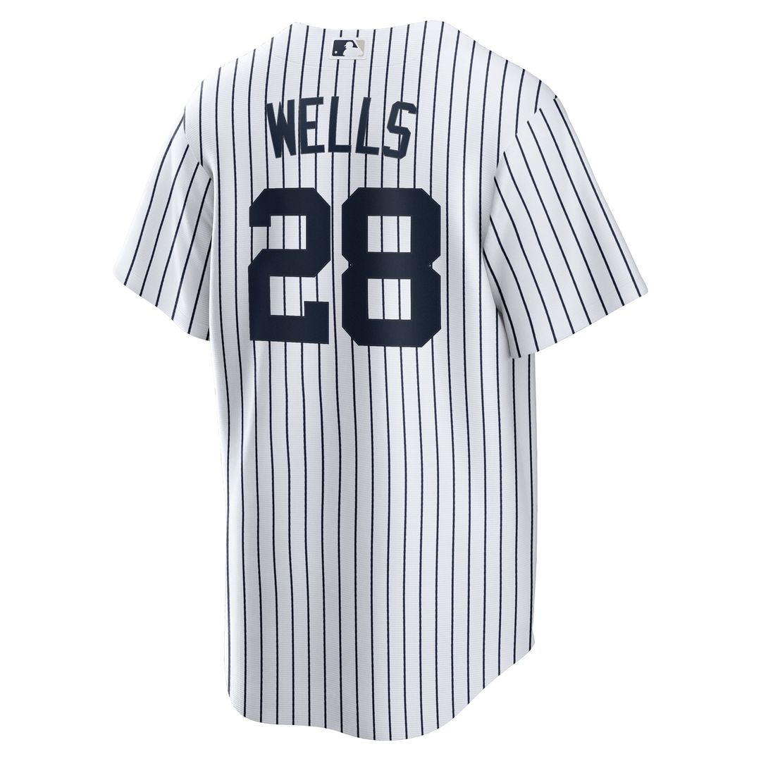 Austin Wells New York Yankees Home Replica Jersey - White