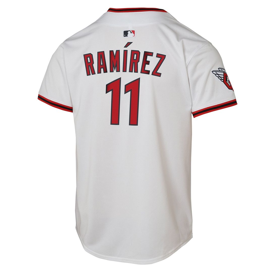 José Ramírez Cleveland Guardians Youth Home Limited Player Jersey - White