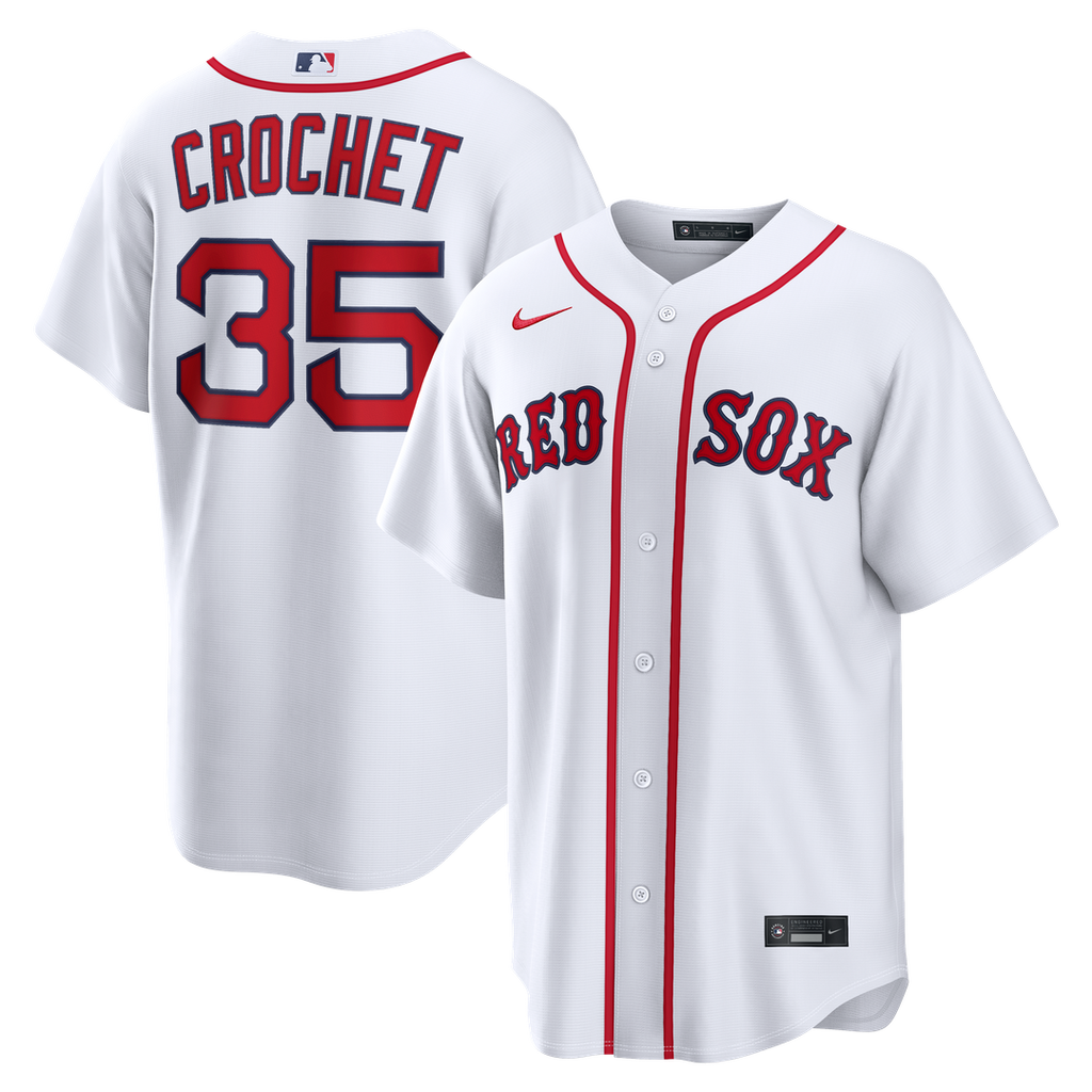 Garrett Crochet Boston Red Sox Home Replica Jersey - White