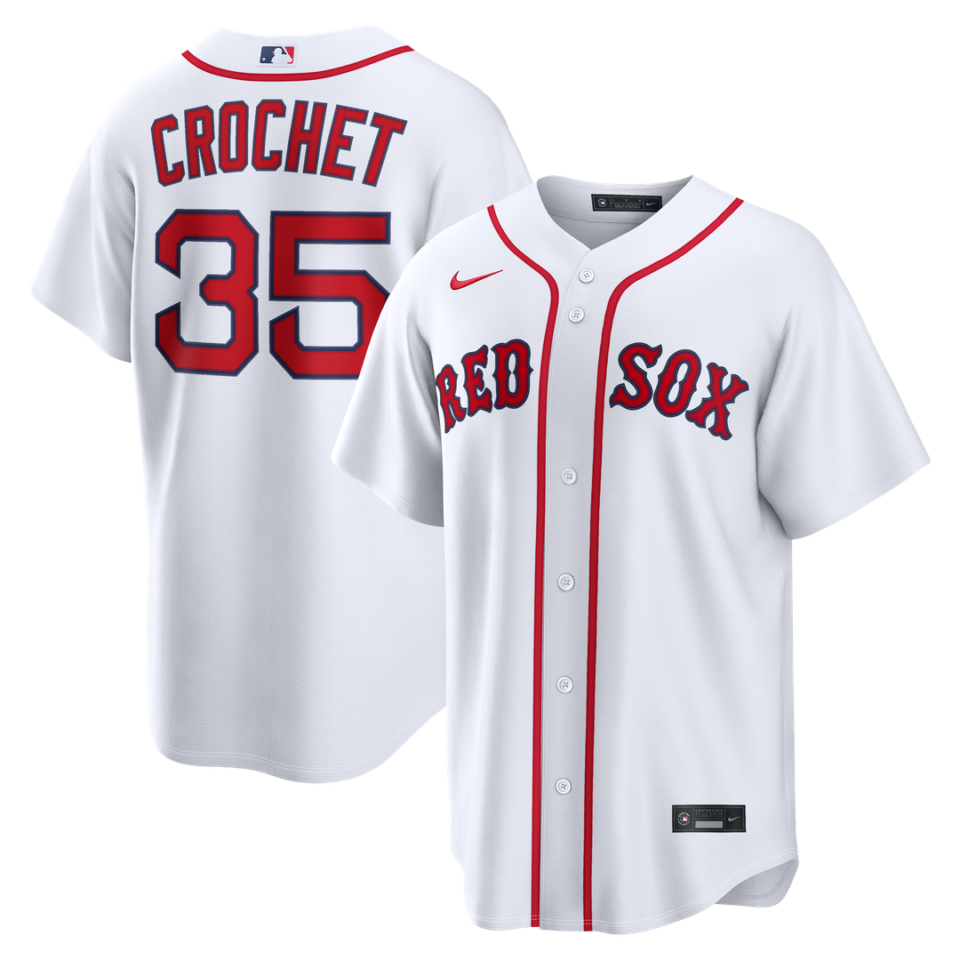 Garrett Crochet Boston Red Sox Home Replica Jersey - White