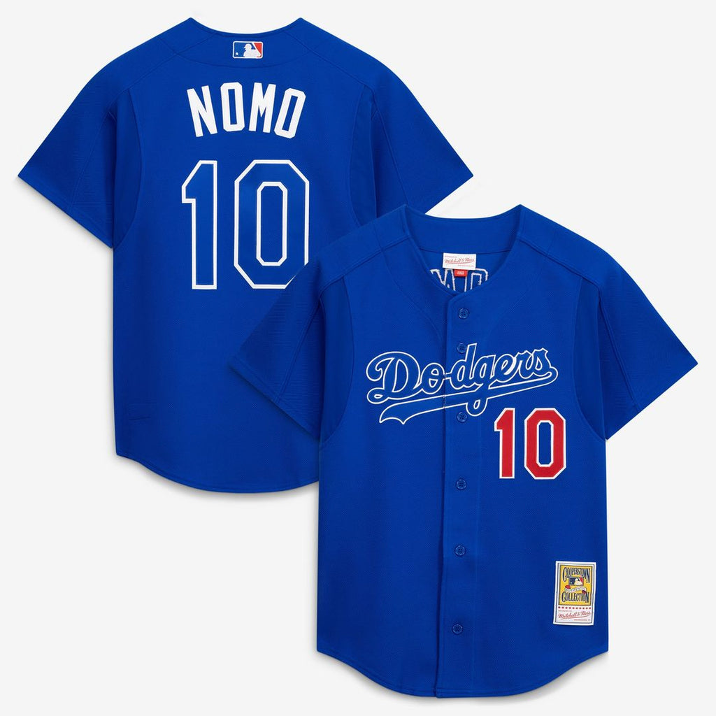Hideo Nomo Los Angeles Dodgers Cooperstown Collection 2004 Batting Practice Jersey - Royal