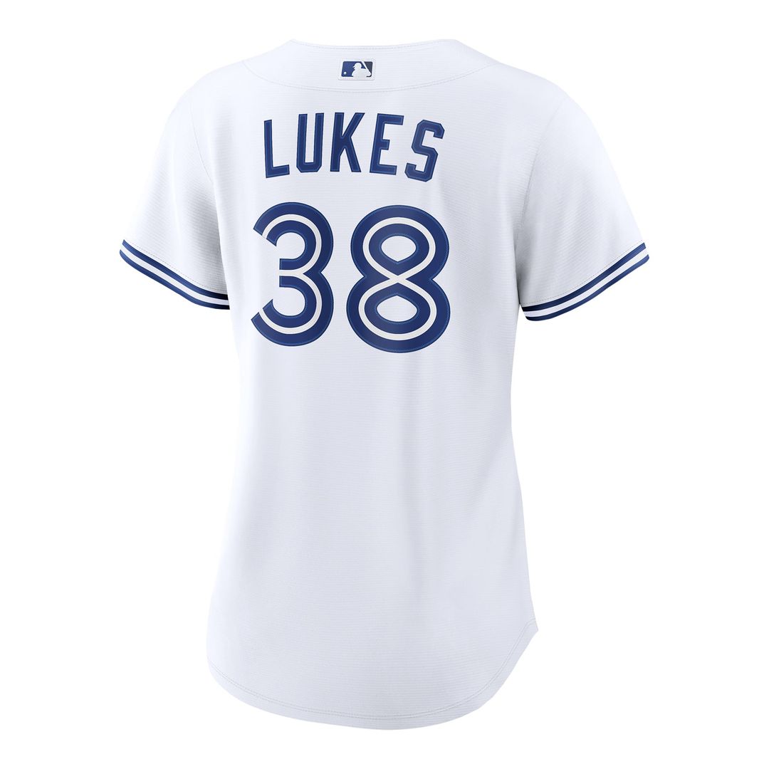 Nathan Lukes Toronto Blue Jays Women's Home Replica Jersey - White