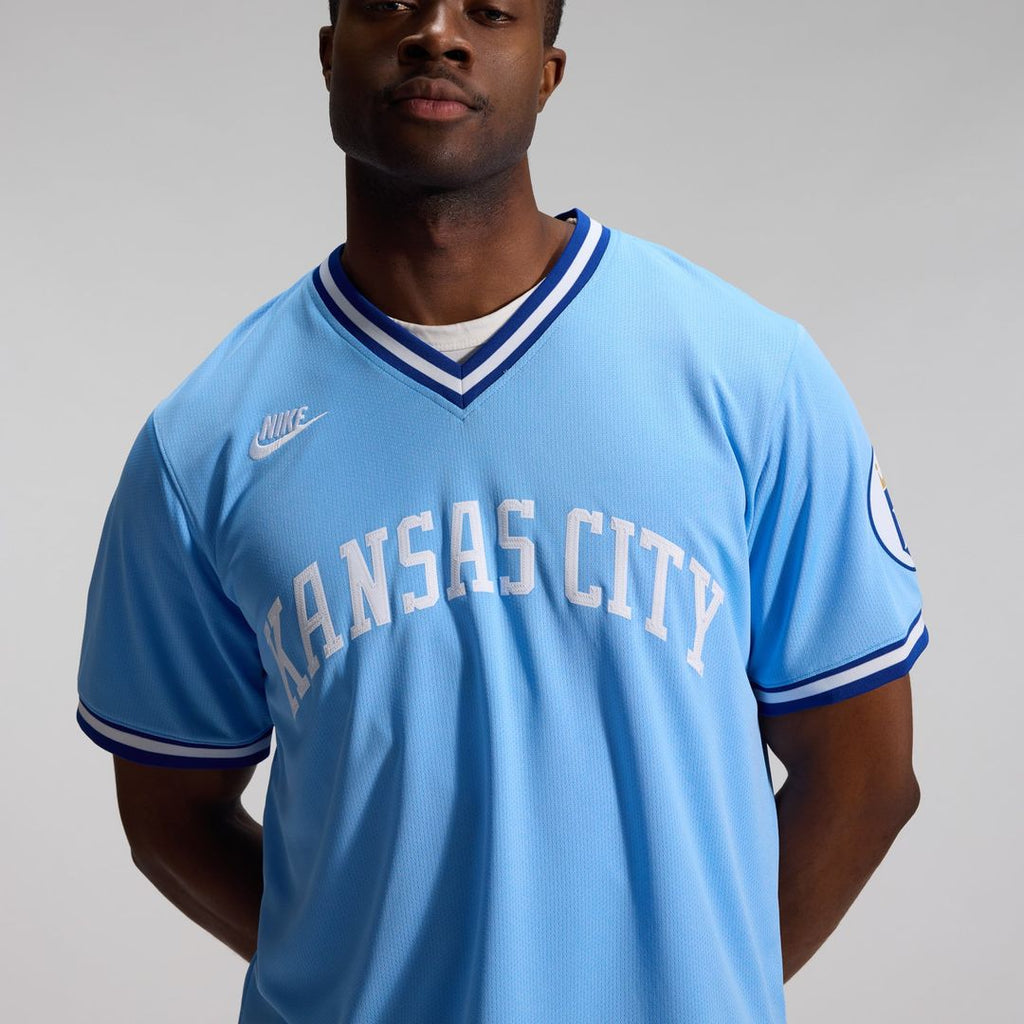 Bo Jackson Kansas City Royals Throwback Cooperstown Collection Limited Jersey - Light Blue