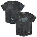 Tampa Bay Rays Preschool City Connect Jersey - Black