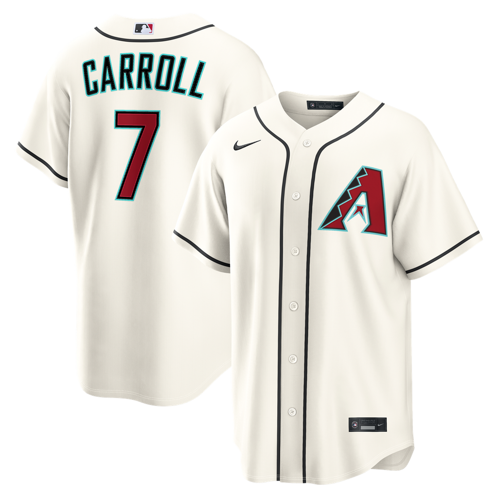 Corbin Carroll Arizona Diamondbacks Home Replica Jersey - Cream