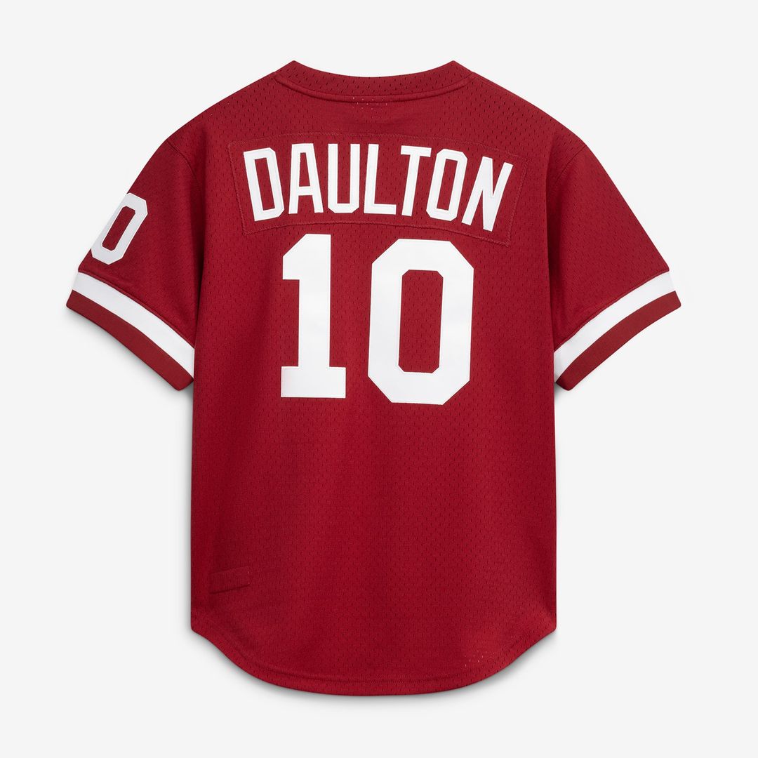 Darren Daulton Philadelphia Phillies Authentic Batting Practice Jersey - Scarlet