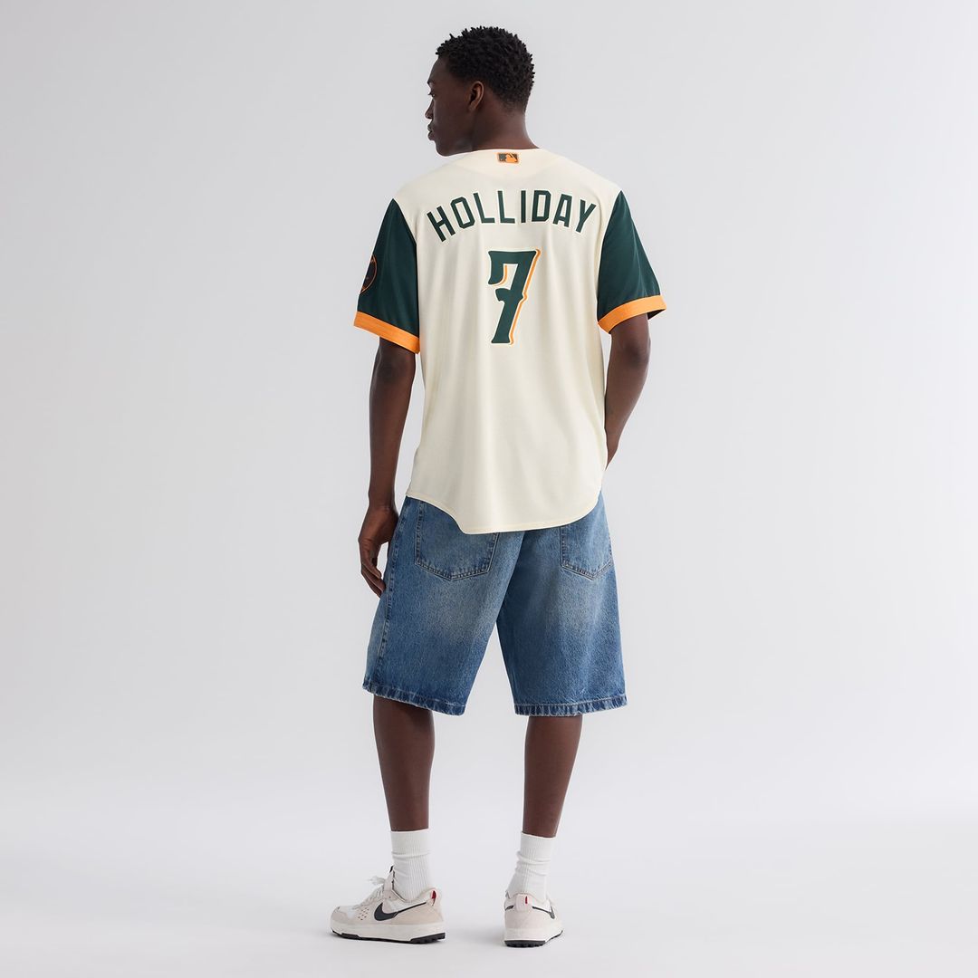 Jackson Holliday Baltimore Orioles 2026 City Connect Stadium Jersey - Cream