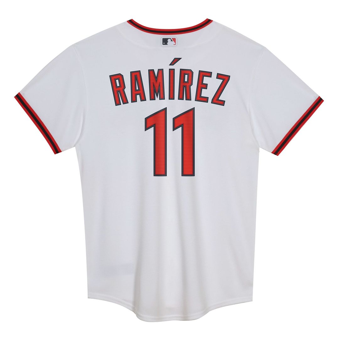 José Ramírez Cleveland Guardians Preschool Home Player Jersey - White