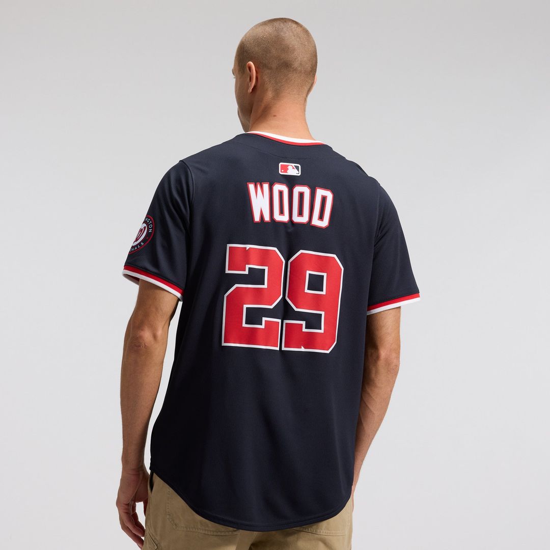 James Wood Washington Nationals Alternate Limited Player Jersey - Navy