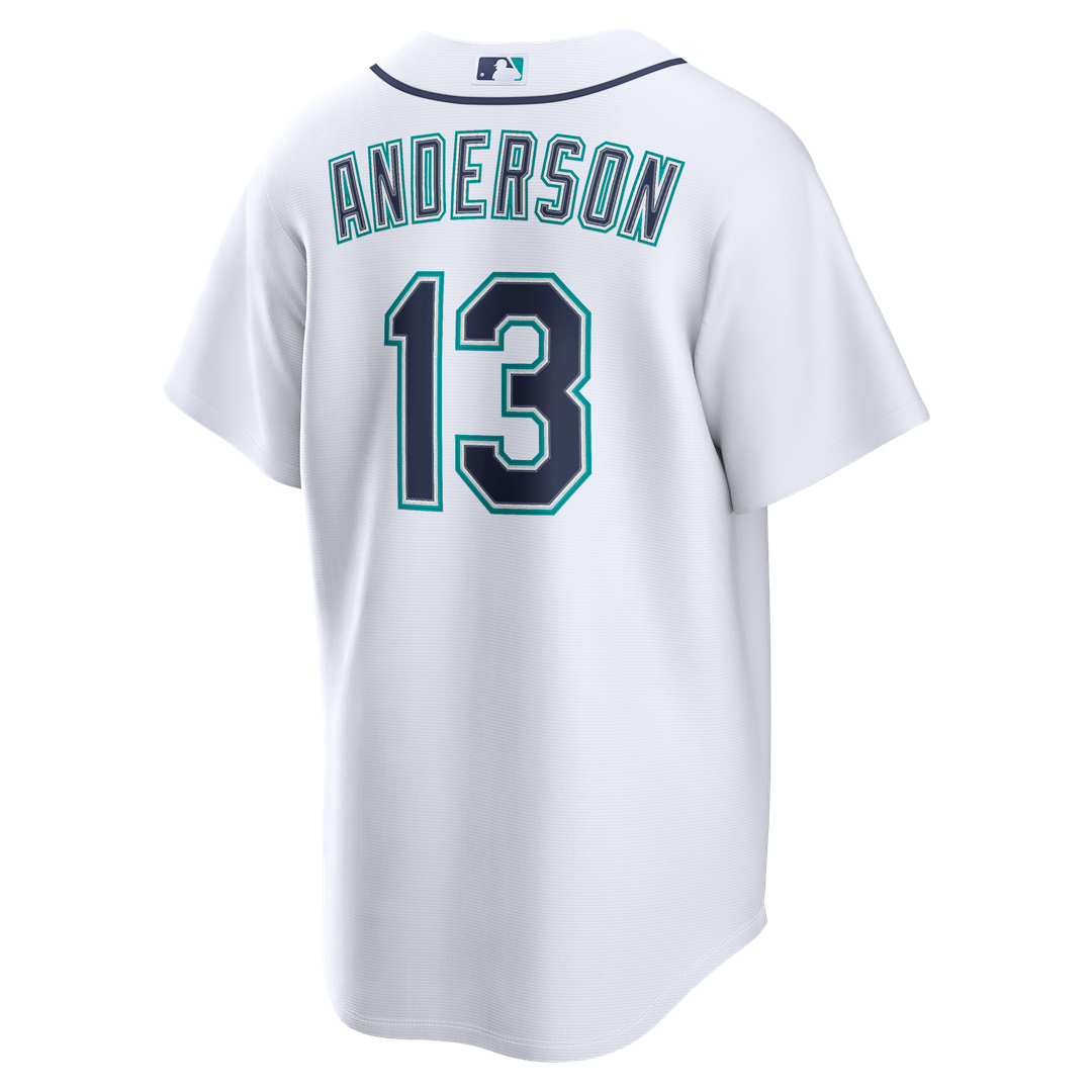 Kade Anderson Seattle Mariners Home Replica Jersey - White
