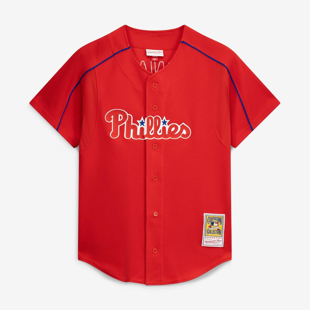 Ryan Howard Philadelphia Phillies Cooperstown Collection Batting Practice Jersey - Red